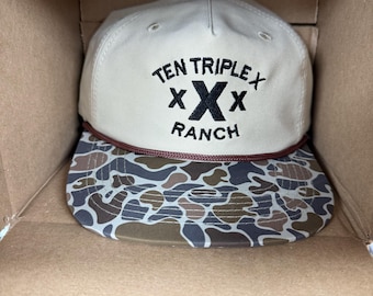 Ten Triple X Ranch rope hat