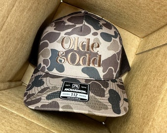 Camo Richardson 112 embroidered/custom hat