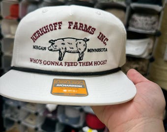 Richardson 256 Grandpa Roper Custom/ Embroidered Hat