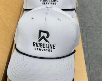 Richardson 258 Rope Hat/ Custom/OSFM/Embroidered Hat