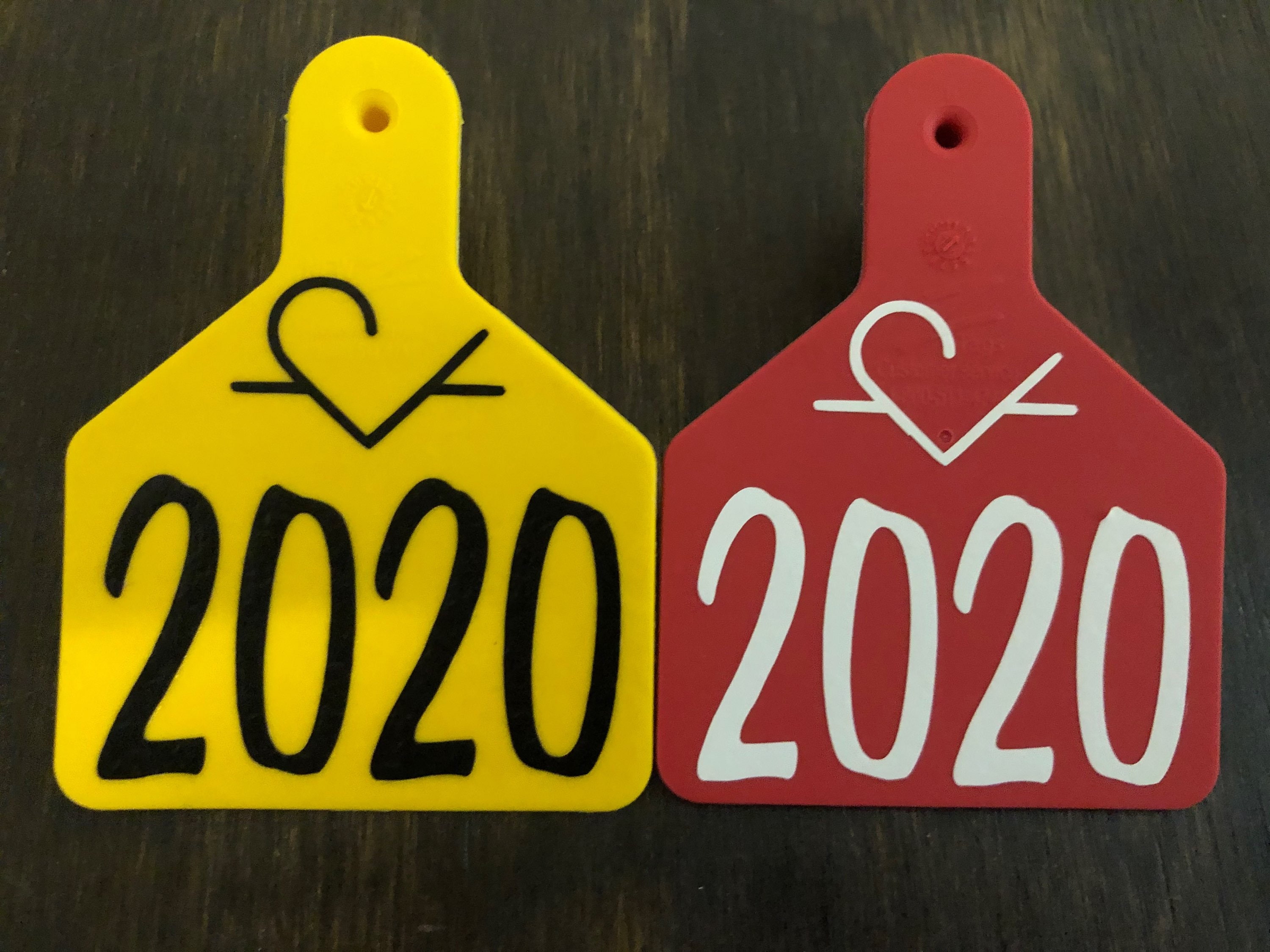 Custom Cattle Z tag Etsy