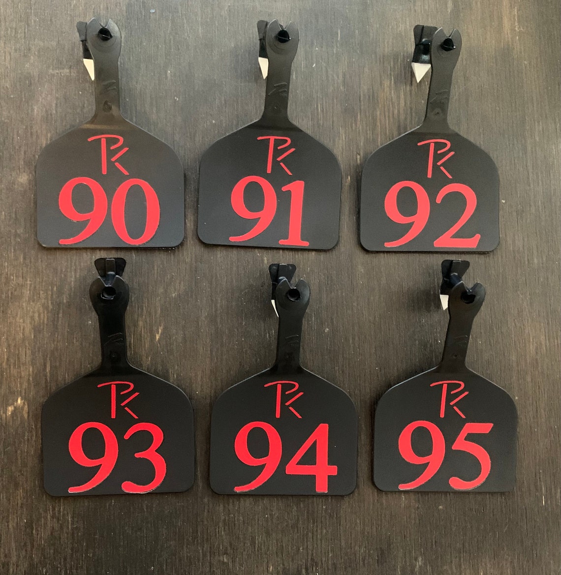 Personalized Cattle Tag Etsy