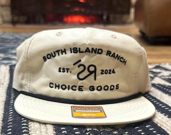Richardson 256 Grandpa Rope Hat Custom/ Embroidered Hat
