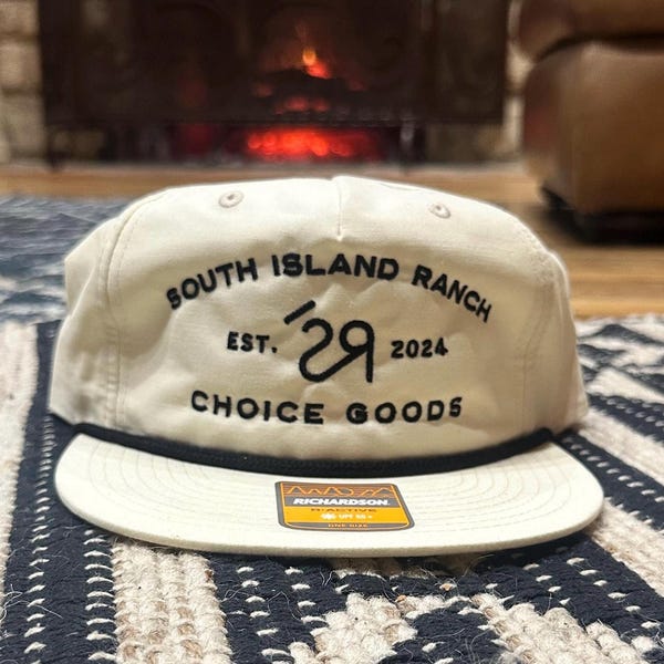 Richardson 256 Grandpa Rope Hat Custom/ Embroidered Hat
