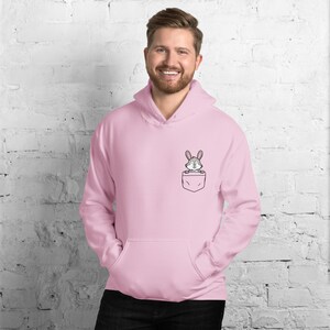 【新品未使用】rabbit Men's Pullover Hoodie MENS RYDER EMBROIDERED BUNNY PATCH HOODIE - MT0500029
