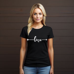 Unisex Love Heart Line Tshirt, Cotton Printed Tshirt, Casual Tshirt, Self Love Tshirt, Long Lasting Apparel