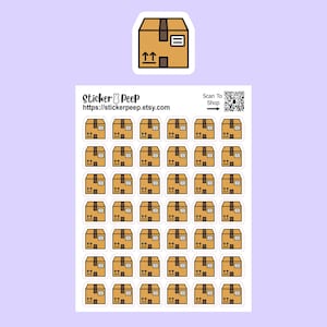 Package Icon Planner Stickers: Calendar Agenda Tracker