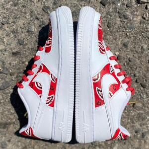 red bandana air force 1
