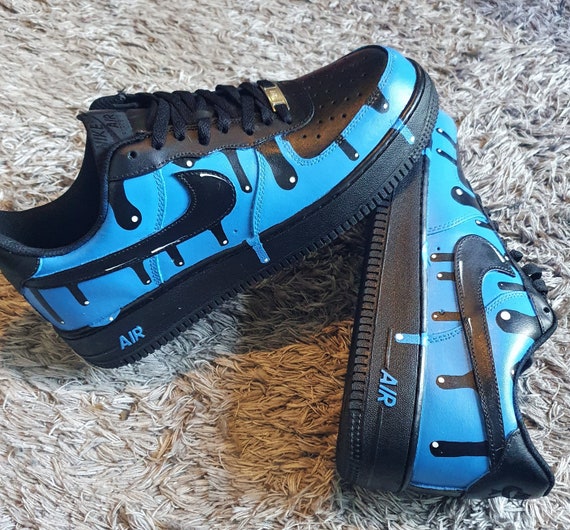 nike air force 1 blue drip