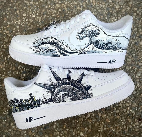 Air Force 1 Custom Wave