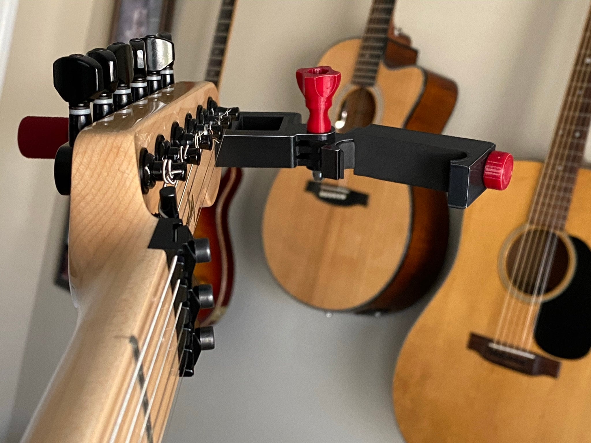 Guitar Headstock Phone/gopro Clamp Mount Etsy