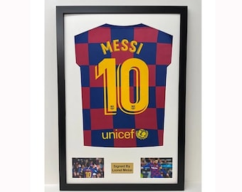 Frame for Jersey, Football Shirt Display Case DIY with Photo Plaque, White or Black Mount Options