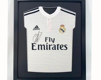 DIY Football Shirt Frame: Modern Black Mount Display