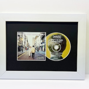 CD Album Frame, Merged Cover Display Modern Wall Art image 2
