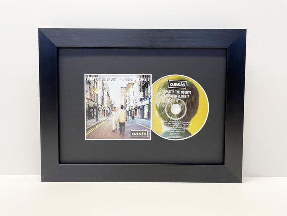 Cd Frame Merged With Cover in One Frame Display Your Cd and Cover Into This Modern Merged Design Etsy