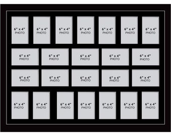 Solid Wood, Ulti Large Aperture Photo Picture Frae, Versatile Collage