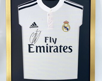 Generic Frame For Signed Football Shirt With Black Frame Silver Wording - View #12