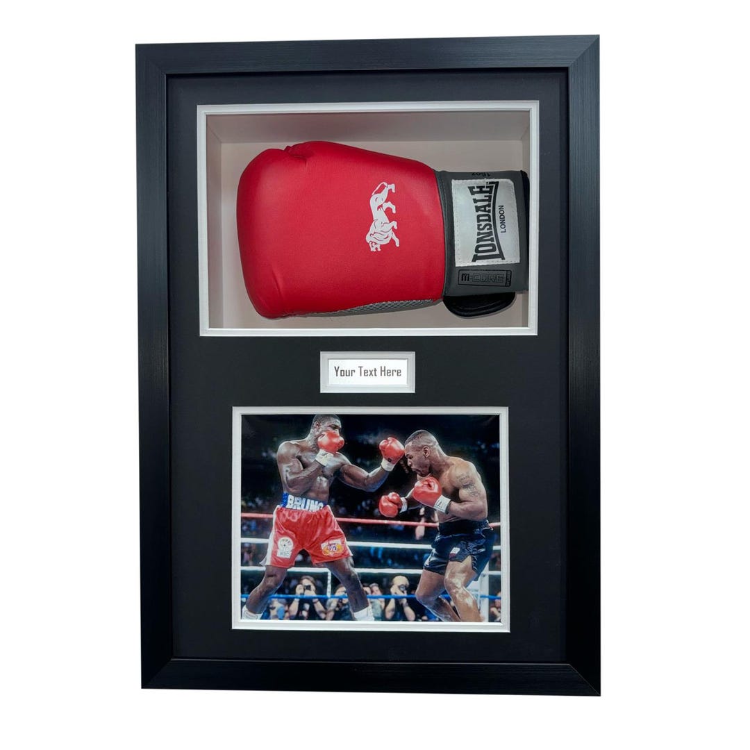 Boxing Frame Display Case, 5-inch Deep Black Frame, Photo & Plaque - Etsy