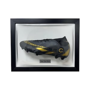 Signed Football Boot Display Case | Acrylic Dome Memorabilia Frame