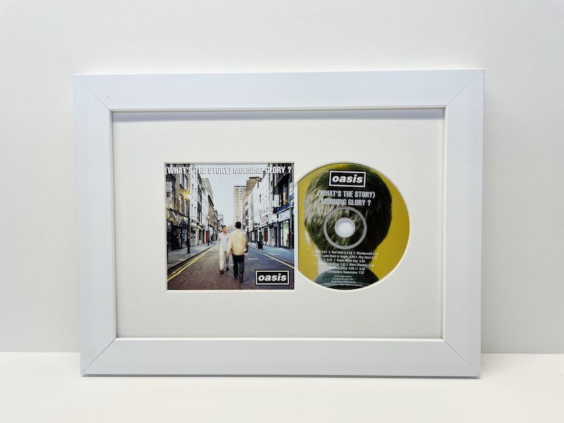 CD Album Frame, Merged Cover Display Modern Wall Art image 8