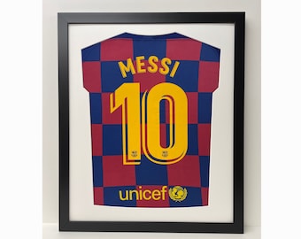 Cadre de maillot de football DIY vitrine moderne en jersey