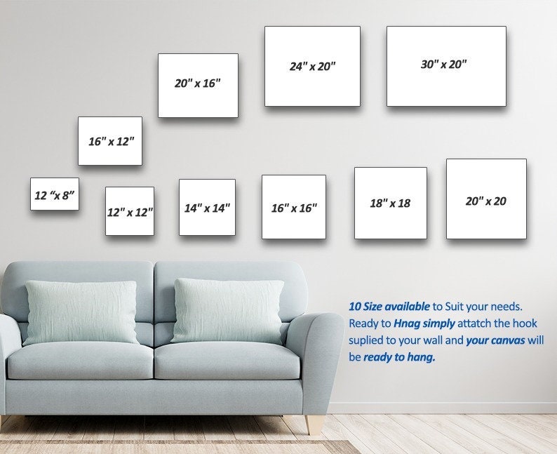 Canvas Photo Printing to Size Canvas Print Canvas Print Etsy UK