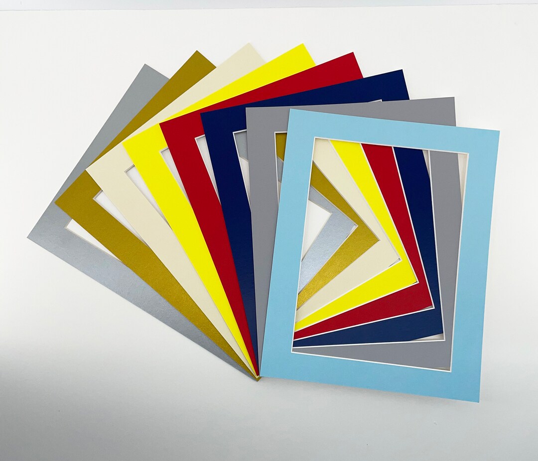 Bespoke Custom Made to Measure Picture Photo Mounts for Picture Frames