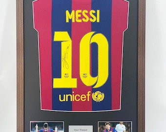 Generic Frame For Signed Football Shirt With Black Frame Silver Wording - View #8