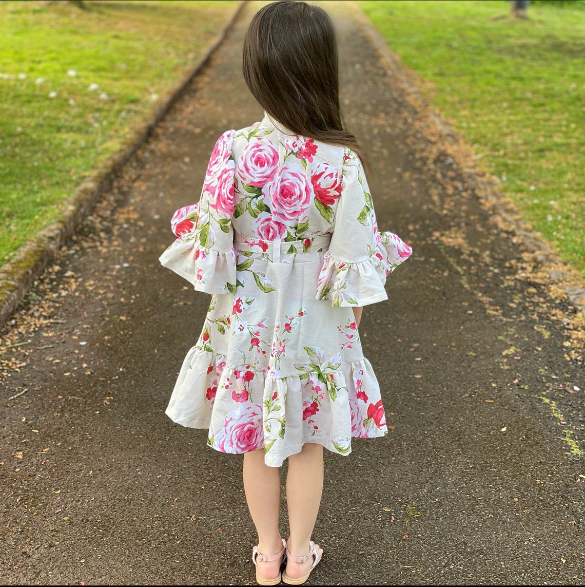 Handmade girls dress Etsy