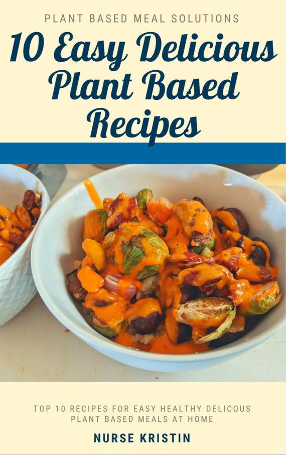 10 Easy Delicious Plant-based Recipes for Meal Prep - Etsy