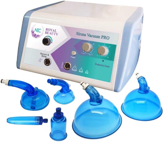Analog Vacuum Cupping Machine 6 Cups Butt Lift Body Contour 