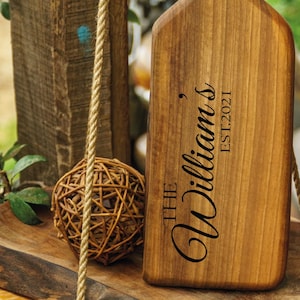 Personalized Wood Board, Antler Decor, Moose Antler, Cutting Board, Cheese Board, Charcuterie Board, Engrave Walnut Board, Personalized Gift