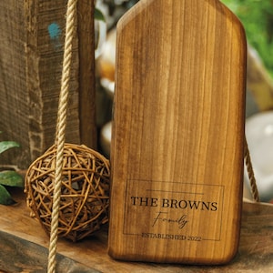 Custom Anniversary Gift, Personalized Cutting Board, Custom Charcuterie Board, Gift for Her, Gift for Him, Present for Wife, Anniversary