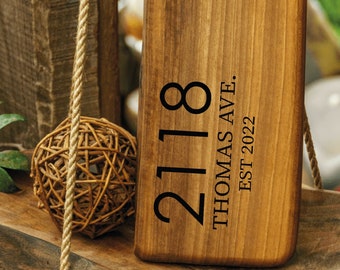 Personalized Wood Cutting Board, Custom Housewarming Gift