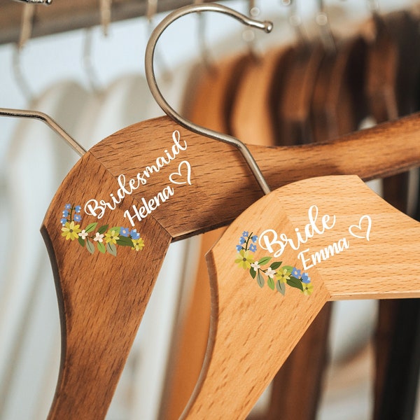 Personalized Wedding Couple Hangers, Mr and Mrs Hangers, Custom Wedding Hangers, Grooms Hangers, Bride Hangers, Bride and Groom Hanger Set