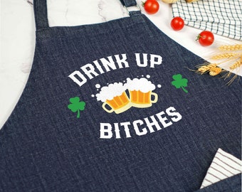 Personalized St. Patrick's Day Cotton Apron