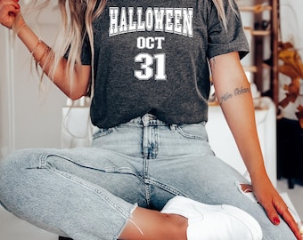 Halloween Oct 31 Shirt, October 31 Shirt, Happy Halloween Shirt, Halloween Gifts, Gift For Halloween, Retro Halloween Tee