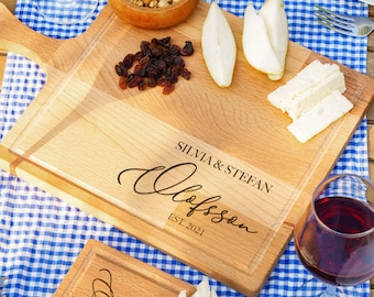 Personalized Charcuterie Board, Custom Cutting Board, Housewarming Gift, Couple Gift, Bridal Shower Gift, Custom Wedding Gift, Christmas