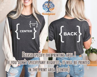 Custom Logo Shirt, Personalized Shirt, Custom Shirt, Logo Shirt, Custom Company Logo Shirt, Customized TShirts, Custom Text Shirt