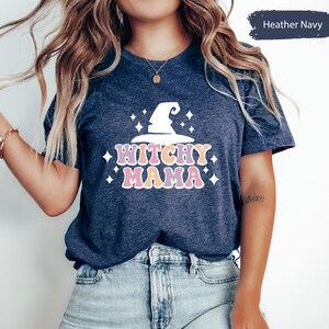 Witchy Mama Shirt, Witch Mama Shirt, Witchy Mom Shirt, Witch Mom Shirt, Witches Shirt, Witchy TShirt, Halloween TShirt, Gift For Halloween image 3