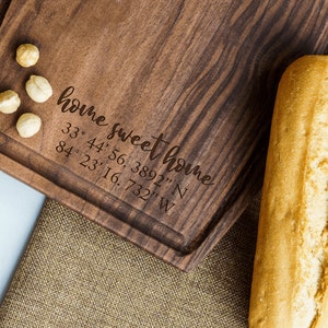 Custom Cutting Board, Custom Cheese Board, Housewarming Gift, New Home Gift, Realtor Closing Gift, New Home Owner Gift, Personalized Gift, image 4