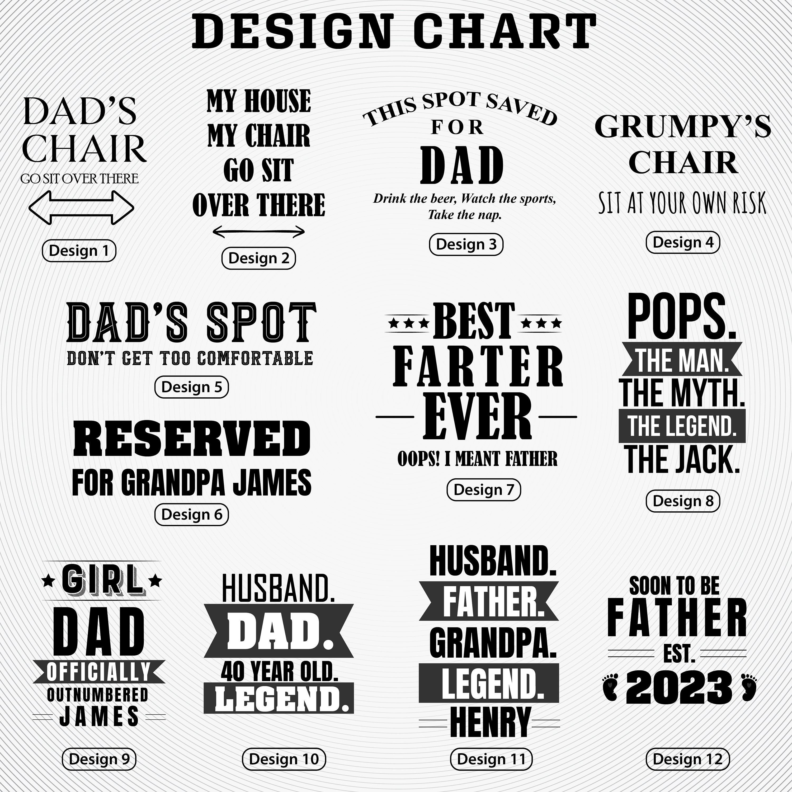 Dads Chair Pillow, Custom Throw Pillow, Funny Dad Pillow, Funny Husband Pillow, Funny Dad Gift, Dad Pillow Case, Personalize Dad Pillow