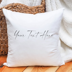 Custom Pillow, Custom Text Pillow, Customize Pillow, Personalized Pillow, Personalize Text Pillow, Custom Pillows, Personalized Pillows Gift image 3