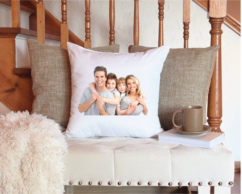 Personalized Photo Pillow Cover, Custom Memorial Gift image 4