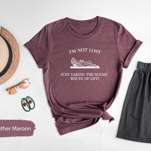 Meme Shirt, Funny Frog Tshirt, Sarcastic T Shirt, Funny Shirts, Trending T-Shirt, Frog Tshirts, Ironic T Shirts, Im Not Lost Tee, Frog Shirt image 5