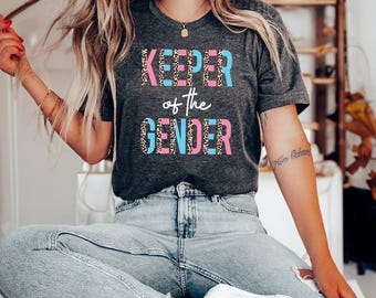 Keeper of the Gender Shirt, Gender Reveal Shirt, Gender Reveal Ideas, Fall Gender Reveal, Maternity, Gender Reveal Party, Baby Announcement