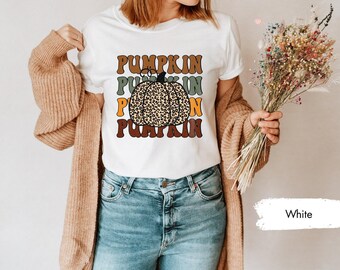 Leopard Pumpkin Shirt, Cheetah Pumpkin Shirt, Pumpkin Shirt, Pumpkin TShirt, Pumpkin Spice Shirt, Pumpkin Season Shirt, Pumpkin Fall Shirt