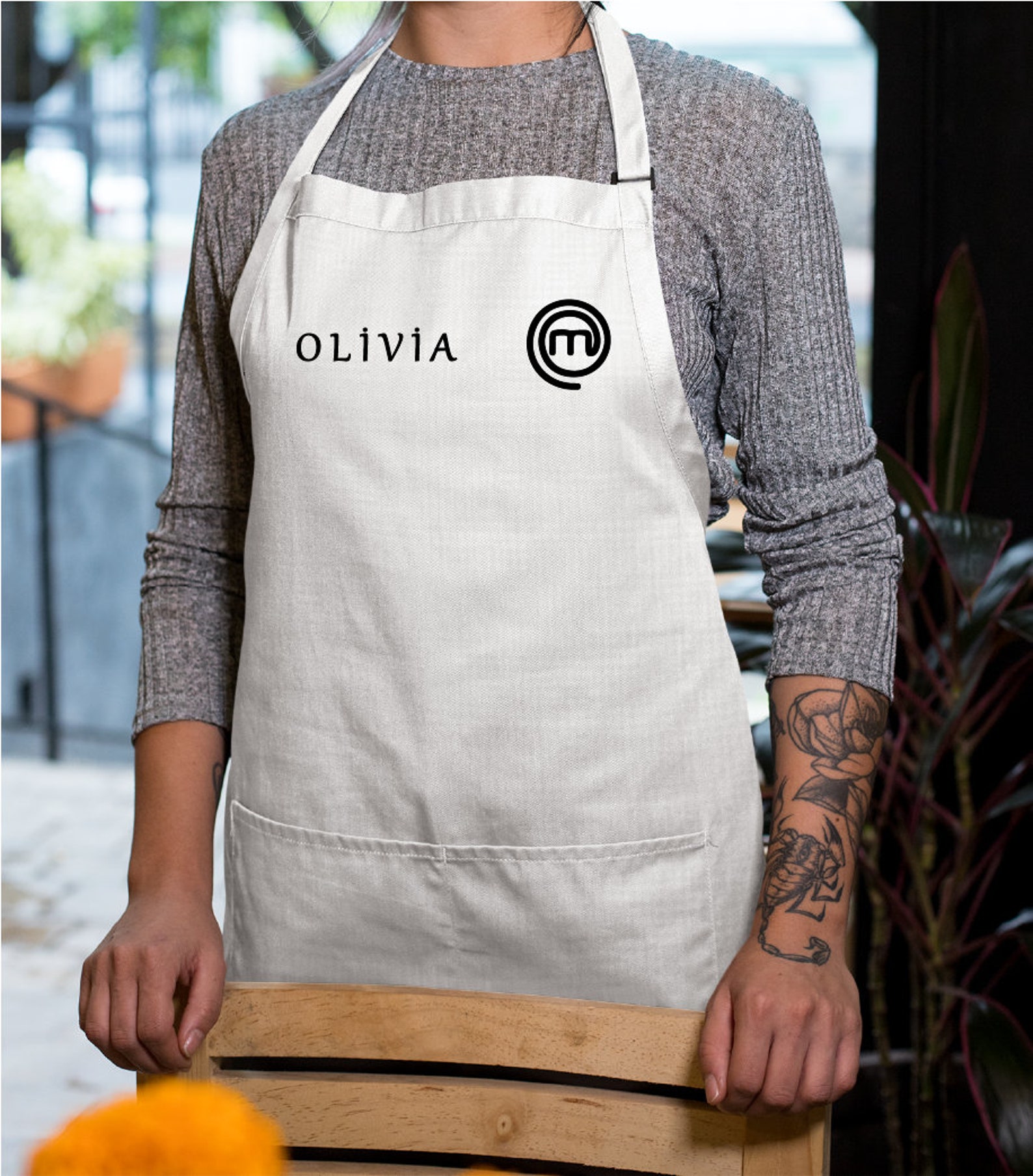 Masterchef Apron Chef Apron Custom Apron Personalized Etsy