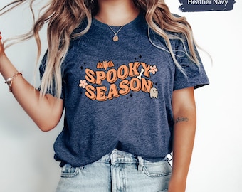 Spooky Season Shirt, Spooky Shirt, Halloween Shirt, Halloween Gift, Spooky Vibes Shirt, Halloween T Shirt, Halloween Party Tee