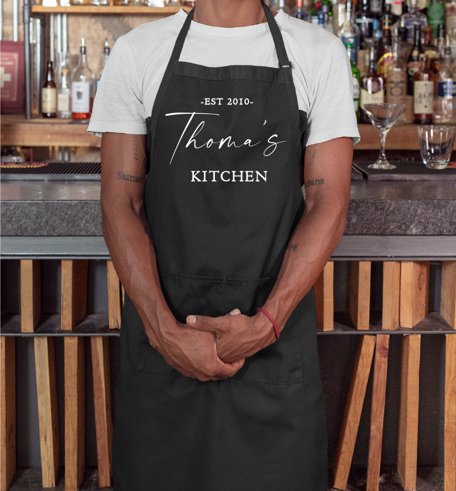 Personalized Apron, Name Apron, Custom Name Apron, Personalize Apron, Chef Apron, Mom Apron, Baking Apron, Baking Gift, Chef Gift